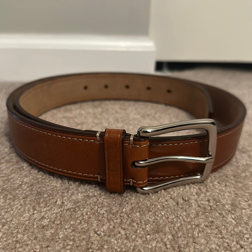 Coach Leather Belt - Men